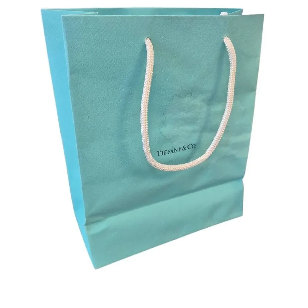 Tiffany bag, Tiffany ribbon, authentic Tiffany, gift packaging, luxury paper bag